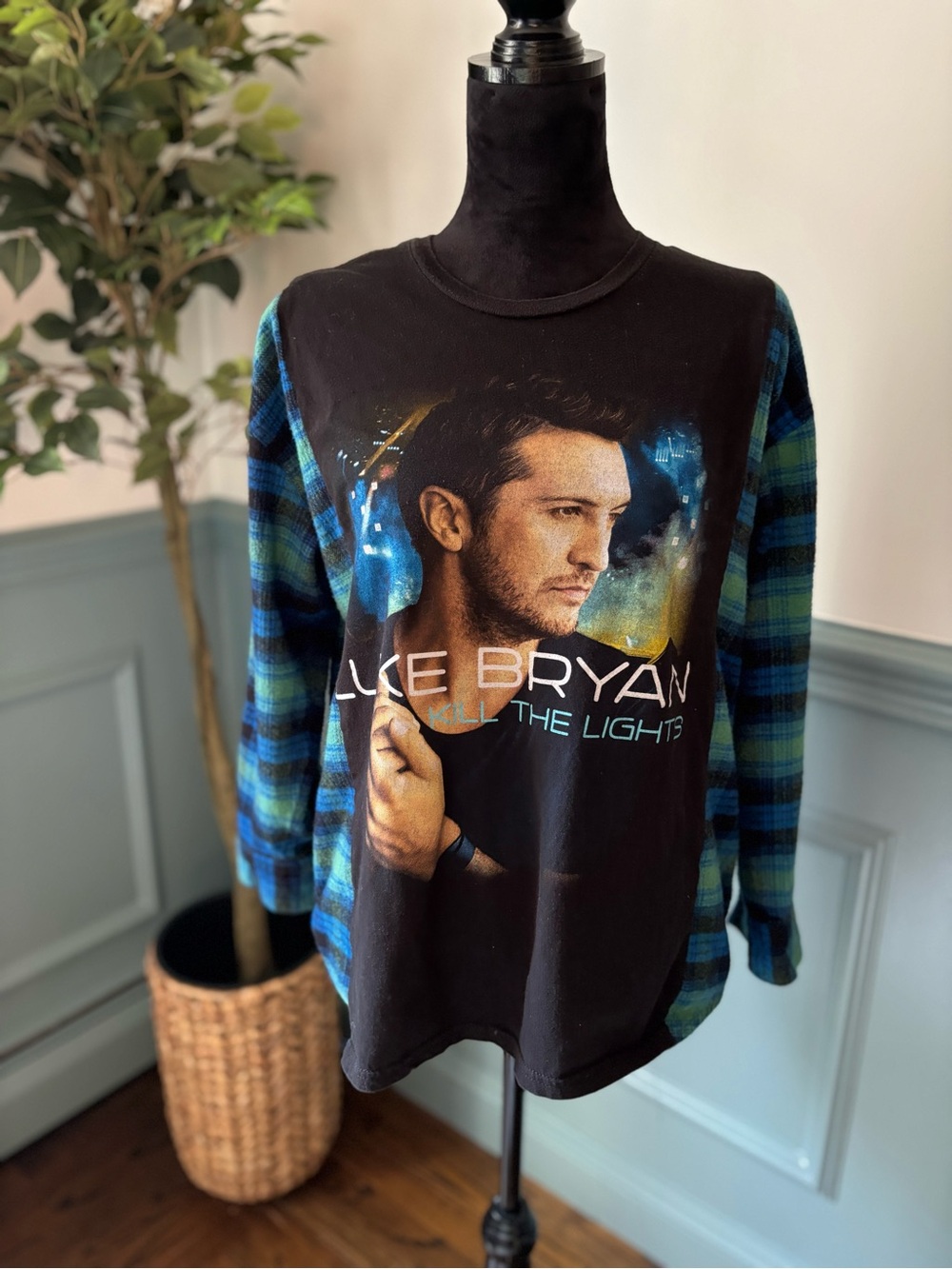 Upcycled Luke Brian Concert Tee